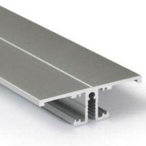 LED updown wandprofiel inclusief afdekking 13,5mm x 40mm- UpDown02ALU