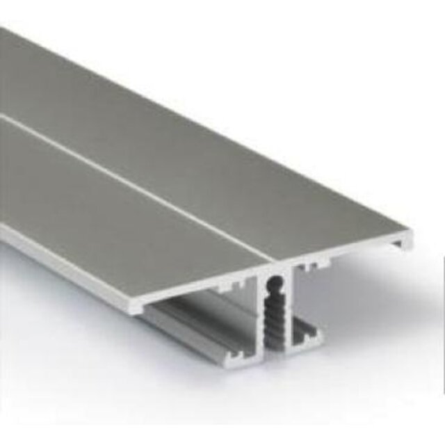 LED updown wandprofiel inclusief afdekking 13,5mm x 40mm- UpDown02ALU