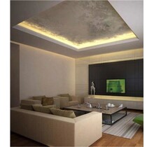 LED strip plafond profiel inclusief afdekking 55mm x 23mm - FRAME14ALU