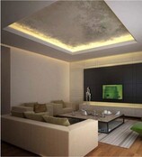 LED strip plafond profiel inclusief afdekking 55mm x 23mm - FRAME14ALU