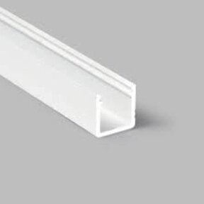 Wit LED profiel inclusief afdekking 12mm x 12mm - SLIM200WIT