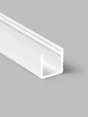 Wit LED profiel inclusief afdekking 12mm x 12mm - SLIM200WIT