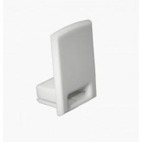 Eindkap voor LED Strip profielen met kabeldoorvoer - 15.1ALU