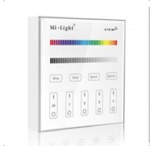 RGBW LED wanddimmer – Draadloos - 4 zones - Miboxer B4