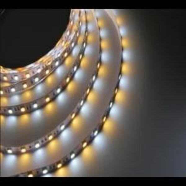 Luksus LED strips Dual white LED strip 9,6W 2700K~6500K 900LM p/m 24VDC IP20 CRI90 - 5 meter