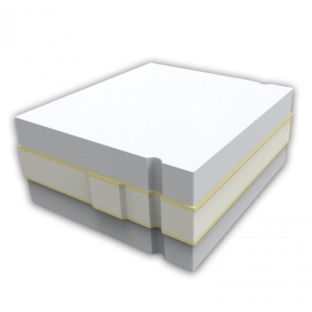 Zwart waterdicht LED profiel 18,1mm x 19,2mm – 18.1ZWART.H20