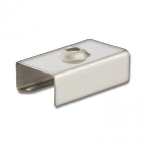 Montageklem voor LED profiel Slim08alu, SLIM08ZWART