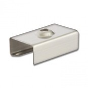 Montageklem voor LED profiel Slim08alu, SLIM08ZWART