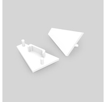 Eindkap set voor LED profiel C21WIT