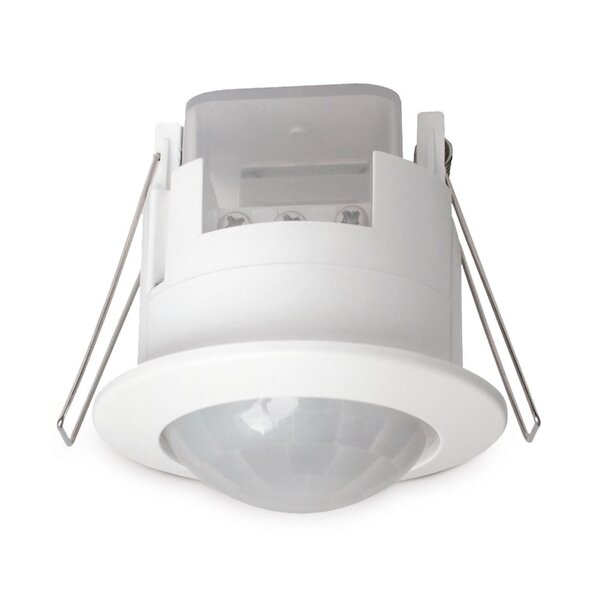 Luksus LED bewegingssensoren plafond inbouw instelbare LED PIR bewegingssensor - wit - Max 300 watt - LX41