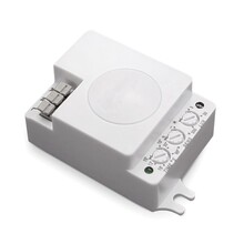 Regelbare / Instelbare LED PIR bewegingssensor - wit - Max 300 watt - LX709