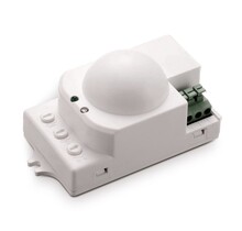 Regelbare / Instelbare LED PIR bewegingssensor - wit - Max 300 watt - LX701