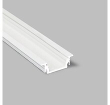 Wit LED inbouw profiel 24mm x 8mm - 09INBOUW-WIT
