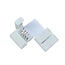 Luksus LED connectoren  Hoekconnector voor RGBWW LED strips 10mm