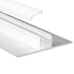 LED gips profiel inclusief klikafdekking 13,5mm x 77mm - GIPS200