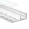 Luksus LED profielen LED tegel en stuc profiel inclusief afdekking 33mm x 16,8mm - STUC100