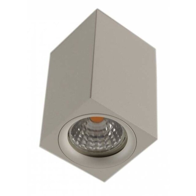 Opbouwspot vierkant wit Ø 64,5 x 92,5mm – GU10 – 1812WIT vierkant