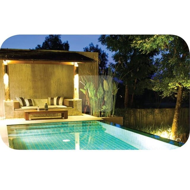 Waterdichte LED updown wandlamp voor buiten – zwart 90 x 270mm – GU10 – QUAZAR4 ZWART