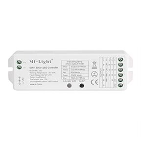 Draadloze 5 in 1 multi functionele LED strip controller - Miboxer LS2