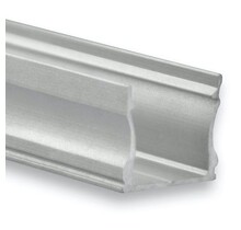 LED profiel inclusief klikafdekking 17mm x 15,2mm - 06ALU