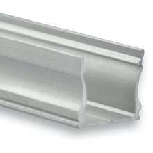 LED profiel inclusief klikafdekking 17mm x 15,2mm - 06ALU