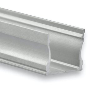 LED profiel inclusief klikafdekking 17mm x 15,2mm - 06ALU