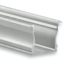 LED inbouw profiel inclusief klikafdekking 23,5mm x 15mm - 07ALU
