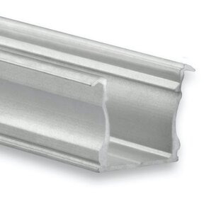 LED inbouw profiel inclusief klikafdekking 23,5mm x 15mm - 07ALU