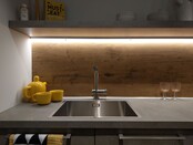 LED inbouw profiel inclusief klikafdekking 23,5mm x 15mm - 07ALU