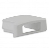 04ALU eindkapje met kabeldoorvoer