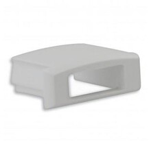 04ALU eindkapje met kabeldoorvoer