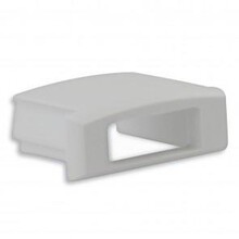 04ALU eindkapje met kabeldoorvoer