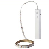 LED strip op batterij 1 meter / 100 cm - warm wit – 3000k – inclusief bewegingssensor