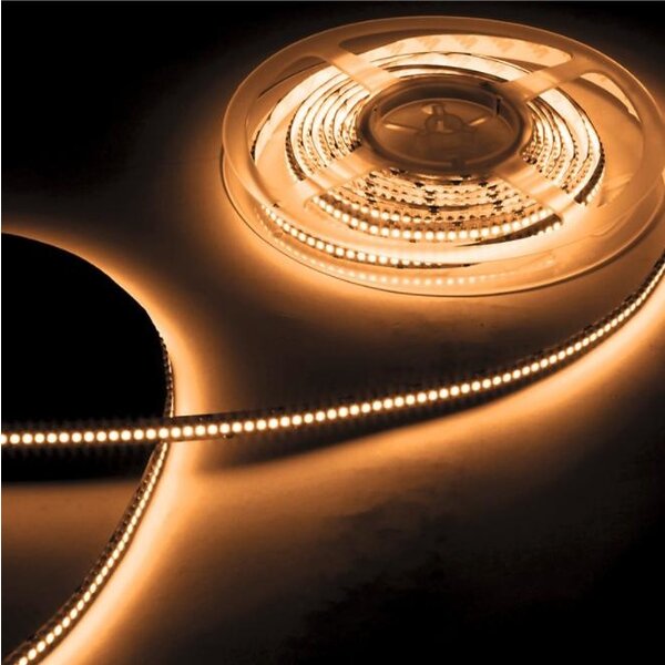 Luksus LED strips 50 meter LED strip extra warm wit 9,6W 1020lm/meter 120x2835SMD 12VDC IP20 2700K