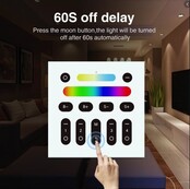 +Zigbee LED strip wanddimmer - 4 zones - smarthome compatible - Gledopto