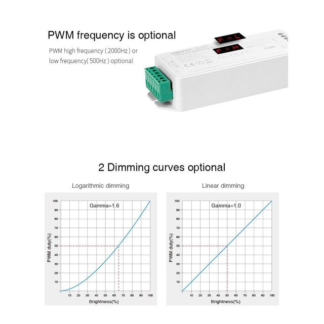 DMX Controller 512 3-Kanaal 12-24V MiBOXER D3-CX