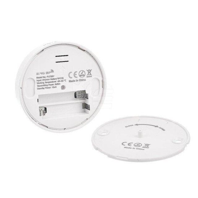 Enkel kleurige LED wanddimmer – Draadloos – Miboxer FUT087