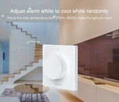 Draadloze AC TRIAC LED wanddimmer – Draadloze Fase afsnijding wanddimmer – Miboxer K1