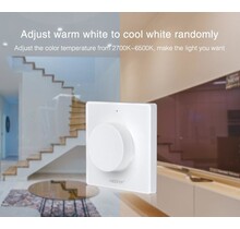 Draadloze AC TRIAC LED wanddimmer – Draadloze Fase afsnijding wanddimmer – Miboxer K1
