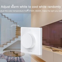 Draadloze AC TRIAC LED wanddimmer – Draadloze Fase afsnijding wanddimmer – Miboxer K1