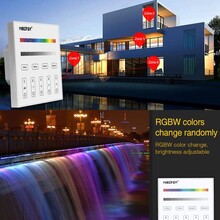 DMX RGBW LED wanddimmer – DMX 512 en Draadloos MIBOXER – X4