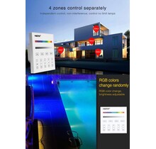 DMX RGB LED wanddimmer – DMX 512 en Draadloos MIBOXER – X3