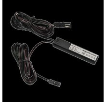 Infrarood LED kast schakelaar voor enkel kleurige LED strips – WUN-SO1-IR Zwart