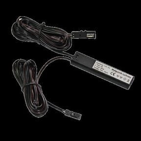 Infrarood LED kast schakelaar voor enkel kleurige LED strips – WUN-SO1-IR Zwart