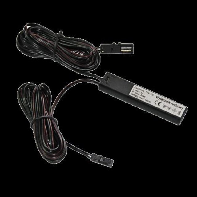 Infrarood LED kast schakelaar voor enkel kleurige LED strips – WUN-SO1-IR Zwart