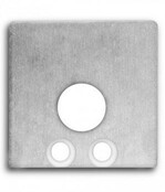 Eindkap voor LED profiel met kabeldoorvoer 18ALU