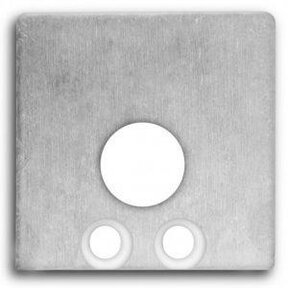 Eindkap voor LED profiel met kabeldoorvoer 18ALU