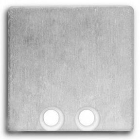 Eindkap voor LED profiel zonder kabeldoorvoer 18ALU