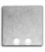 Eindkap voor LED profiel zonder kabeldoorvoer 18ALU