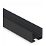 Luksus LED profielen LED profiel ophang systeem / Kabelgoot 2 meter 16,8mm x 12,97mm - PL10ZWART